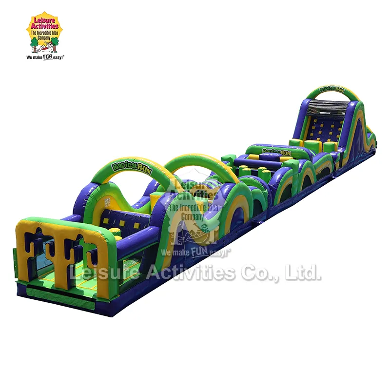 11W Radical Run Inflatable Obstacle သင်တန်း