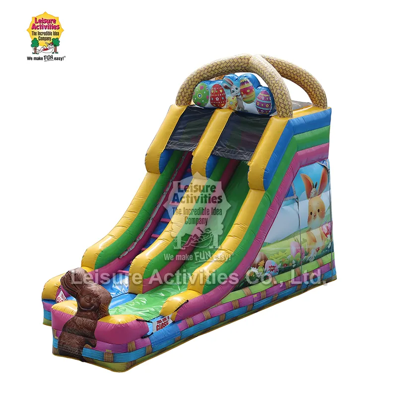 Inflatable Easter Basket Dry Slide Inflatable Easter Basket Dry Slide