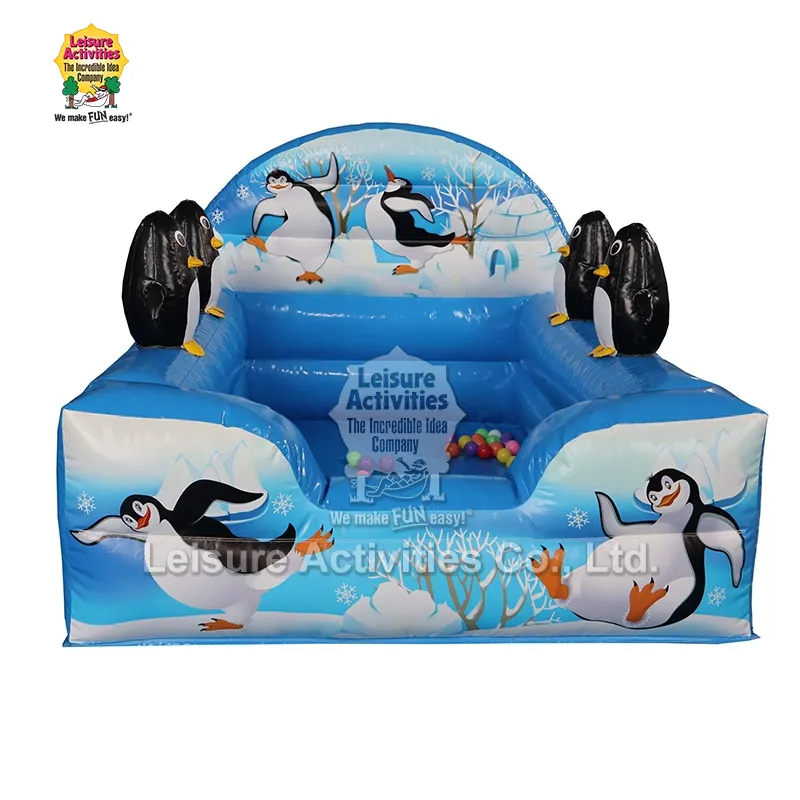 Air Jugglers ပါသော လေလုံသည့် Penguin Ball Pool