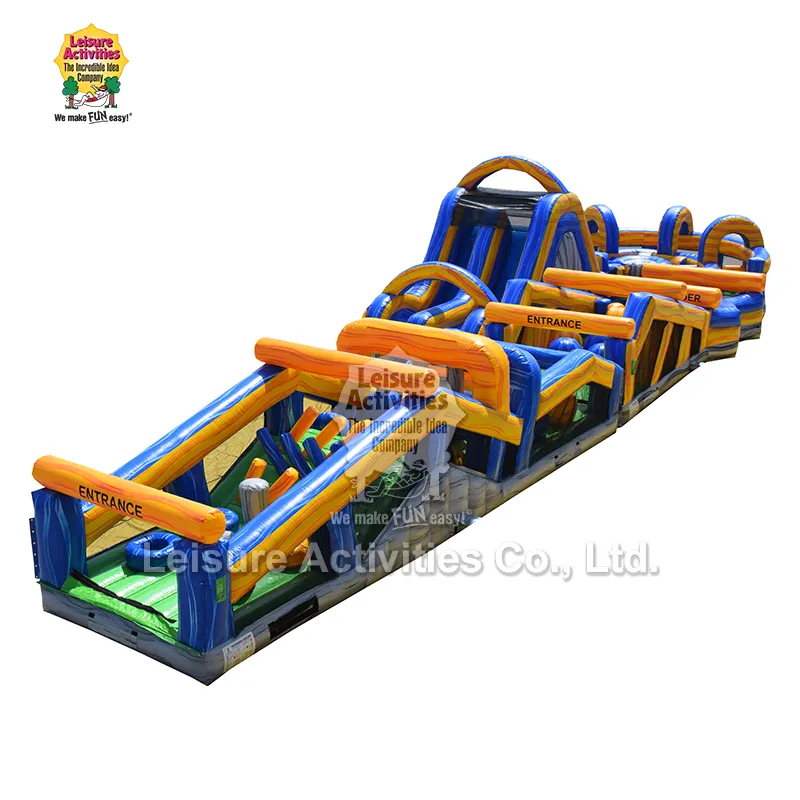 Mega Obstacle Run Inflatable Obstacle သင်တန်း