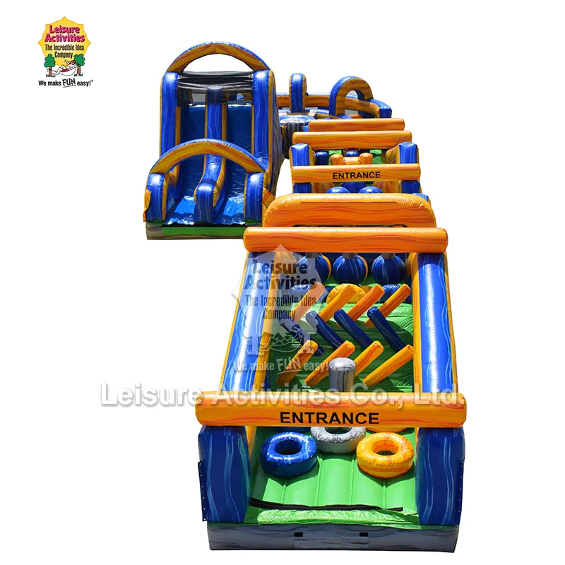 Mega Obstacle Run Inflatable Obstacle သင်တန်း