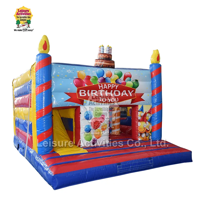 Standard Inflatable Multiplay Bouncy Castles ပျော်ရွှင်ဖွယ်မွေးနေ့
